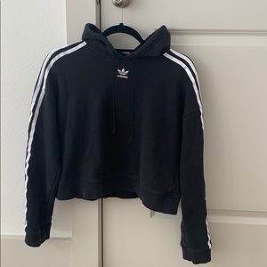 Adidas cropped hoodie